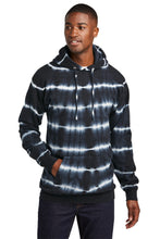 Port & Coƒ?› Allover Stripe Tie-Dye Fleece PC143