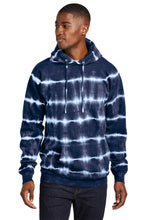 Port & Coƒ?› Allover Stripe Tie-Dye Fleece PC143