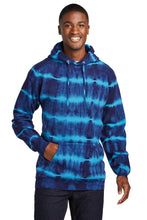 Port & Coƒ?› Allover Stripe Tie-Dye Fleece PC143