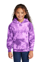 Port & Coƒ?› Youth Crystal Tie-Dye Pullover Hoodie PC144Y