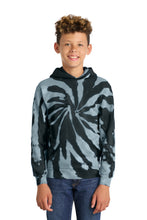Port & Coƒ?› Youth Tie-Dye Pullover Hooded Sweatshirt. PC146Y