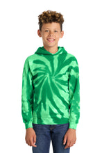 Port & Coƒ?› Youth Tie-Dye Pullover Hooded Sweatshirt. PC146Y