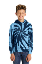Port & Coƒ?› Youth Tie-Dye Pullover Hooded Sweatshirt. PC146Y