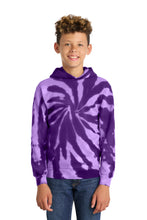Port & Coƒ?› Youth Tie-Dye Pullover Hooded Sweatshirt. PC146Y