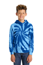 Port & Coƒ?› Youth Tie-Dye Pullover Hooded Sweatshirt. PC146Y