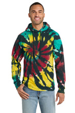 Port & Coƒ?› Tie-Dye Pullover Hooded Sweatshirt. PC146