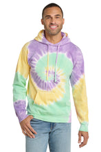 Port & Coƒ?› Tie-Dye Pullover Hooded Sweatshirt. PC146
