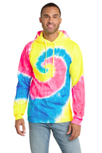 Port & Coƒ?› Tie-Dye Pullover Hooded Sweatshirt. PC146