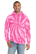 Port & Coƒ?› Tie-Dye Pullover Hooded Sweatshirt. PC146