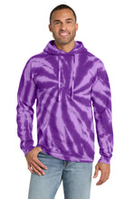Port & Coƒ?› Tie-Dye Pullover Hooded Sweatshirt. PC146