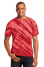 Port & Coâ„¢ Tiger Stripe Tie-Dye Tee. PC148