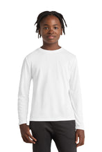 Port & Coƒ?› Youth Long Sleeve Performance Tee PC380YLS