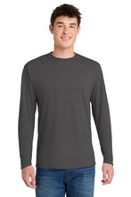 Port & Coƒ?› Long Sleeve Performance Blend Tee. PC381LS