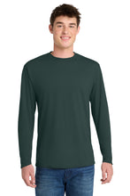 Port & Coƒ?› Long Sleeve Performance Blend Tee. PC381LS