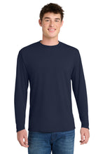 Port & Coƒ?› Long Sleeve Performance Blend Tee. PC381LS