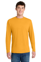 Port & Coƒ?› Long Sleeve Performance Blend Tee. PC381LS