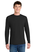 Port & Coƒ?› Long Sleeve Performance Blend Tee. PC381LS