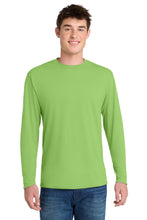 Port & Coƒ?› Long Sleeve Performance Blend Tee. PC381LS