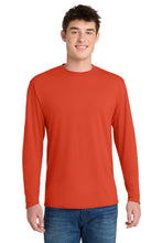 Port & Coƒ?› Long Sleeve Performance Blend Tee. PC381LS