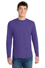 Port & Coƒ?› Long Sleeve Performance Blend Tee. PC381LS