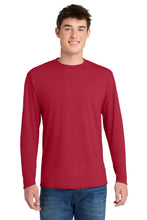 Port & Coƒ?› Long Sleeve Performance Blend Tee. PC381LS