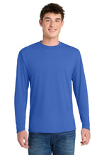 Port & Coƒ?› Long Sleeve Performance Blend Tee. PC381LS
