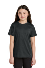 Port & Coƒ?› Youth Heather Performance Tee PC390Y