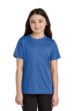 Port & Coƒ?› Youth Heather Performance Tee PC390Y