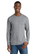 Port & Coƒ?› Long Sleeve Fan Favorite Tee. PC450LS
