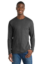 Port & Coƒ?› Long Sleeve Fan Favorite Tee. PC450LS