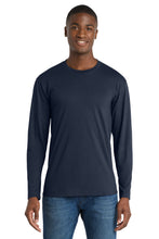 Port & Coƒ?› Long Sleeve Fan Favorite Tee. PC450LS