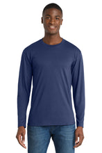Port & Coƒ?› Long Sleeve Fan Favorite Tee. PC450LS