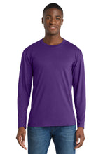 Port & Coƒ?› Long Sleeve Fan Favorite Tee. PC450LS