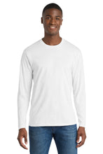 Port & Coƒ?› Long Sleeve Fan Favorite Tee. PC450LS