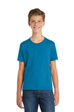 Port & Coƒ?› Youth Fan Favorite Tee. PC450Y