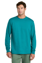 Port & Coƒ?› Long Sleeve Core Cotton Tee. PC54LS