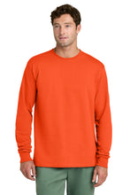Port & Coƒ?› Long Sleeve Core Cotton Tee. PC54LS