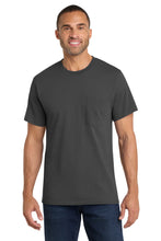 Port & Coƒ?› Core Cotton Pocket Tee. PC54P