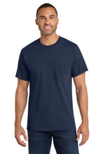 Port & Coƒ?› Core Cotton Pocket Tee. PC54P