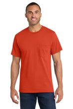 Port & Coƒ?› Core Cotton Pocket Tee. PC54P