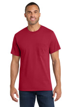 Port & Coƒ?› Core Cotton Pocket Tee. PC54P