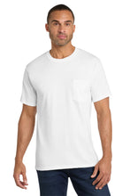 Port & Coƒ?› Core Cotton Pocket Tee. PC54P