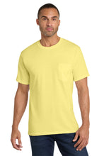 Port & Coƒ?› Core Cotton Pocket Tee. PC54P
