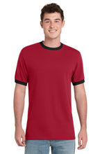 Port & Coƒ?› Core Cotton Ringer Tee.  PC54R
