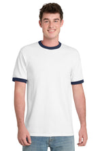 Port & Coƒ?› Core Cotton Ringer Tee.  PC54R