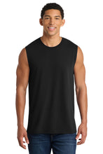 Port & Coƒ?› Core Cotton Sleeveless Tee. PC54SL