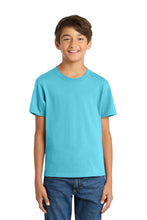 Port & Coƒ?› Youth Core Cotton Tee. PC54Y