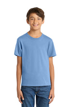 Port & Coƒ?› Youth Core Cotton Tee. PC54Y