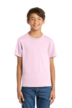 Port & Coƒ?› Youth Core Cotton Tee. PC54Y