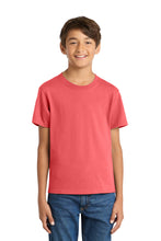 Port & Coƒ?› Youth Core Cotton Tee. PC54Y